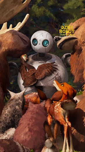 Film animowany dla całej rodziny 'Dziki robot' - Uśmiech i wzruszenie gwarantowane!