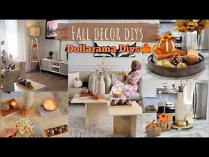 Cozy Fall Home Decor Ideas | Easy DIYs for Autumn 🍂 | fall decor 2025