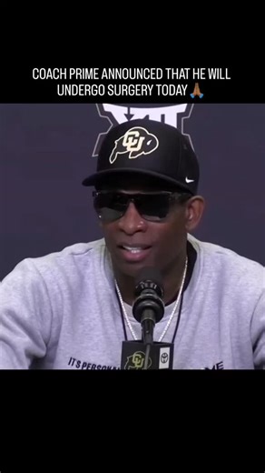 1.7K views · 170 reactions | Coach Prime announced that he will undergo a medical procedure today but will hopefully be back tomorrow #skobuffs #coachprime #deionsanders #big12football #coloradobuffaloes #wecoming #football #gobuffs #cubuffs #explorepage | noskozone | Facebook