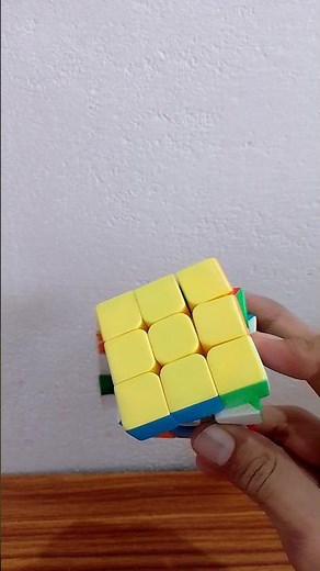Can you solve the yellow side this fast ?🟨🧊 | Rubik's cube |