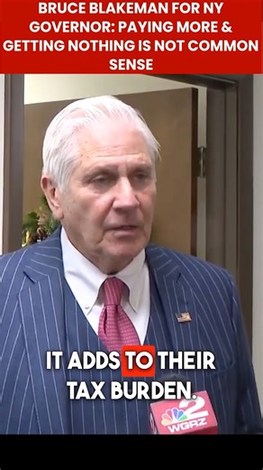 Friends, New Yorkers are paying more and getting nothing in return. That is NOT common sense, that IS Kathy Hochul’s failure. I’ll bring accountability back to Albany and make sure your tax dollars actually work for YOU. | Bruce Blakeman for Governor - Make New York Affordable