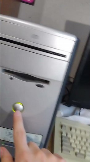 powering on a 20 year old emachines desktop