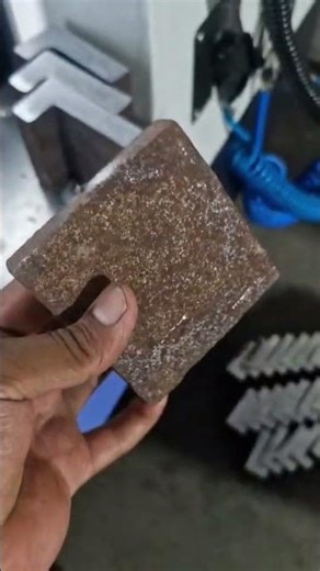 L-shaped metal stock into a precision-engineered bracket using a vmc #shorts #youtubeshorts #viral