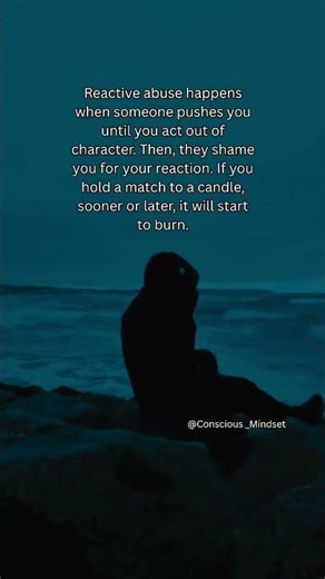 Reactive Abuse Explained | The Psychology of Manipulation & Gaslighting