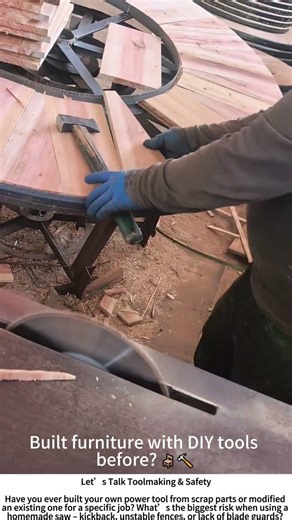 Building a Table with a Homemade Table Saw – DIY Woodworking