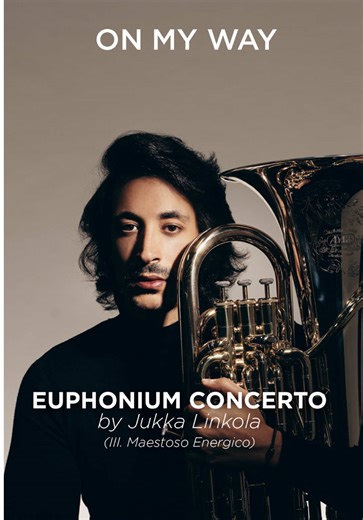 Euphonium Concerto (IIl. Maestoso, Energico) by Jukka Linkola - Euphonium: Mauro Martins - Accompained by: Portuguese Air Force Band - Conducted by: Lieutenant Colonel António Rosado 📹 Video: Olho de Boi 🎬 Video Editing: Luís Tavares 🎧 Sound Engineering: Mário Marques This recording is part of my latest album, “On My Way”. *The video features moments from the recording session of the album. Watch the full version on my youtube channel: Mauro Martins Euphonium Thank you for your support! 💫#eu