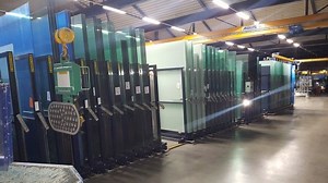 [Hot Item] Drawer-Type Glass Storage Racks for Glass Factory