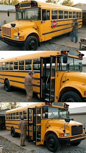 Abandoned School Bus Restored to Life | Satisfying Timelapse