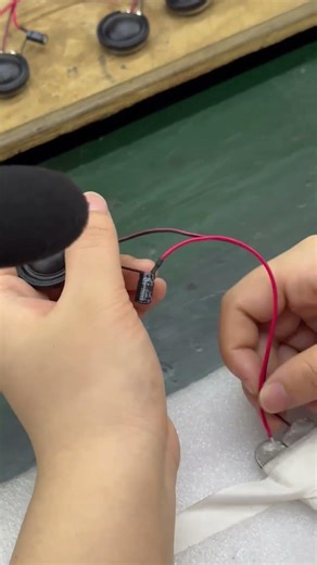 Tweeter factory testing line