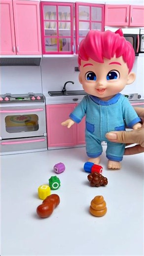 Satisfying ASMR Unboxing Bebefinn Washing Machine Toy Set | Relaxing Toy Sounds #shorts