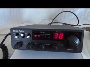 Radio Shack (Realistic) TRC-465 AM SSB CB radio