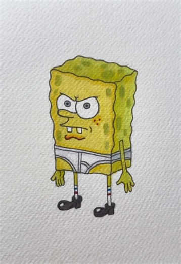 SpongeBob Drawing and Coloring