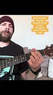 Alice In Chains-Nutshell-Acoustic Guitar Lesson #acousticguitarlesson #acousticcover