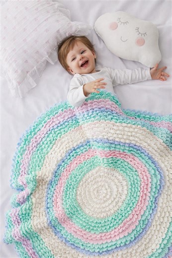 Crochet and Knit Baby Blanket Patterns, DIY Nursery Decor (PDF Download) - Etsy