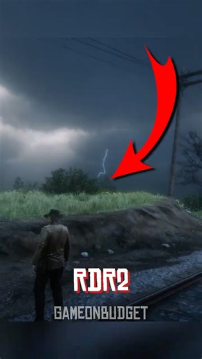 Did you know the weather system in RDR2 is insanely well designed? 🌩️