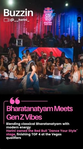 Bharatanatyam Meets Gen Z Vibes🔥!!!