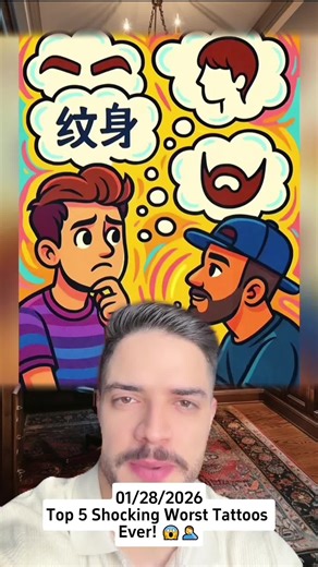 Top 5 Shocking Worst Tattoos Ever! 😱🤦‍♂️ #TattooFails #InkRegrets #viral #fyp #foryoupage
