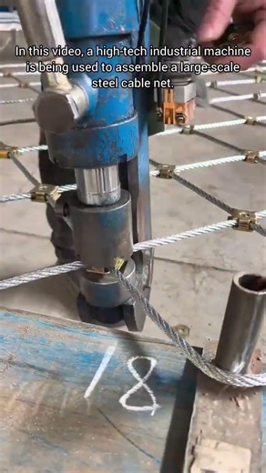 Industrial Precision: High-Strength Cable Netting