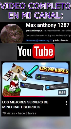 THE BEST MINECRAFT BEDROCK SERVERS