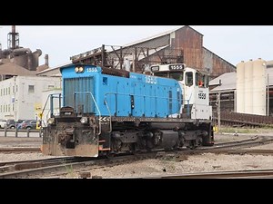 An afternoon on the CROW- Cleveland Works Railway- SW1500’s in Action!