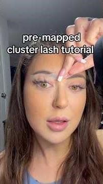 Pre-Mapped Cluster Lash Tutorial: Natural Fox Eye