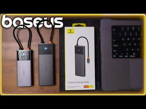 Baseus Metal Gleam Series II 10-in-1 USB-C Hub & Docking Station!