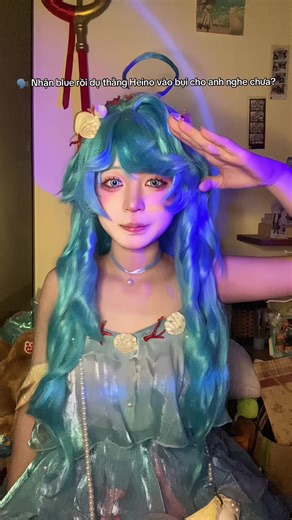 Dolia thích màu xanh: Heino và cosplay