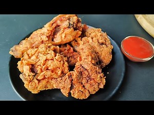 KFC Style Fried Chicken Recipe | Crispy Kentucky Fried Chicken | KFC style Spicy Fried Chicken