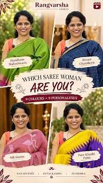 Festivities come with multiple choices- Choose your festive personality! Comment below#festivesarees