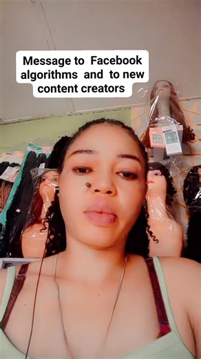 5 comments | Message to Facebook algorithms and to new content creators  #facebookreelsviral #algorithm #newcontentcreator2025 #viralreelschallenge | Joy Tessy | Facebook