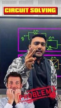 Complex Circuit made Easy🔥 #circuit #class10th