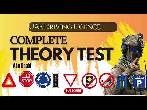 Driving Theory Test | UAE Driving License - Abu Dhabi | RTA Theory Test