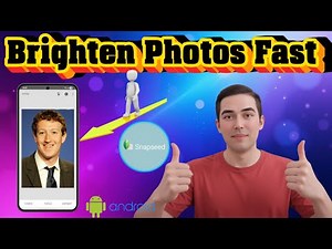 How To Brighten Photos On Your Phone With Snapseed App | Step-By-Step (2025)