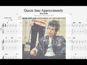 459. Queen Jane Approximately - nice arrangement for electric guitar