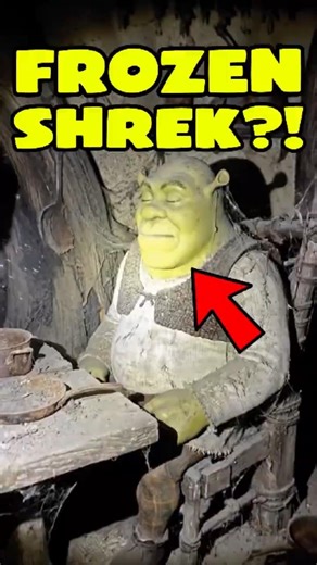 Frozen Shrek Characters Discovered in Abandoned House!😱🏚️❄️