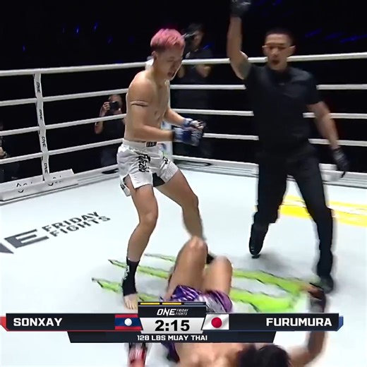 Throwing HEAT 🔥 Hikaru Furumura KOs Sonxay in Round 2! | ONE Championship