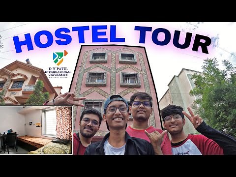MY HOSTEL TOUR VLOG || DY PATIL INTERNATIONAL UNIVERSITY AKURDI || #hostlelife #dypatil #pmkvlogs