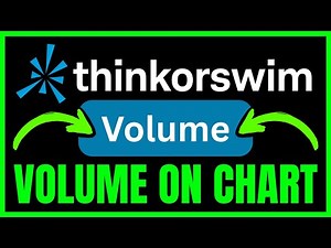 How To ADD VOLUME To ThinkorSwim Chart (QUICK & EASY) 2026