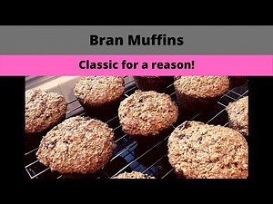 Bran Muffins - Classic for a reason! Come bake with me!