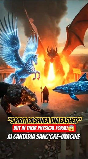 Spirit Animals Unleashed | AI Re-Imagine What if Scenario #encantadia #sanggre #shorts #edits