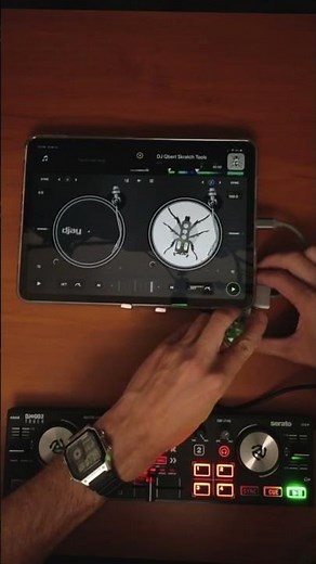 iPad DJ MINI Rave Setup #djayproai #rave #shorts