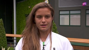 She ousted No. 24 Kiki Bertens in the first round of the US Open. Get to know Maria Sakkari. | WTA