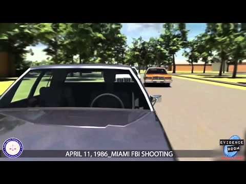 1986 FBI Shootout Miami Florida, Forensic Animation