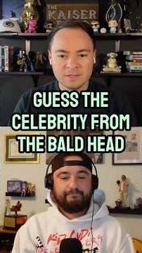 Guess the Celebrity from the Bald Head! 🧑‍🦲 #shorts #celebrities #bald