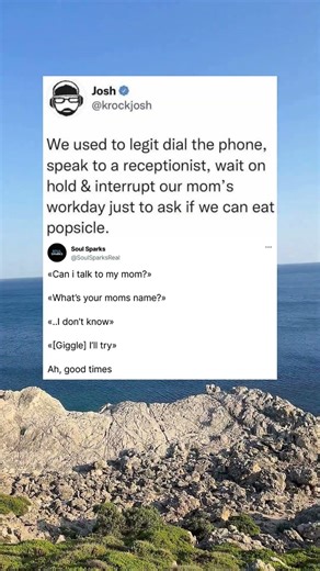 Why we used to call the office for snacks