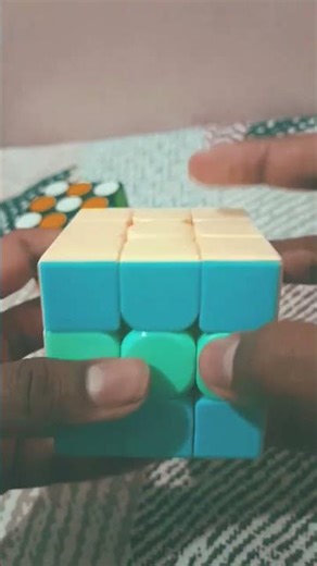 Easiest methord of making checkboard pattern in rubiks cube #rubikscube #rubikspattern #rubiks