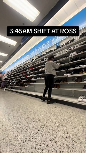 early morning shift with some asmr for you #ross #shift #stocker #asmr #job #fyp #foryoupage