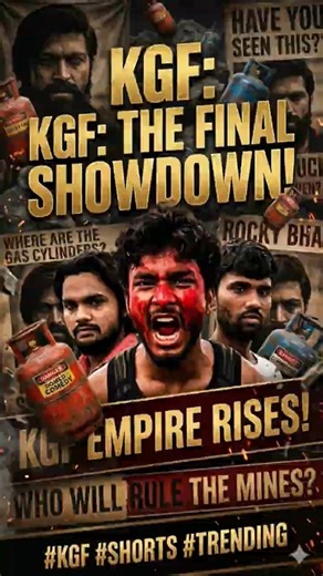 “Kya Chahiye Re Tere Ko? 😡 | GAS CYLINDER Reply 😂 | KGF Style Comedy”