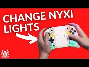 HOW TO Change RGB Lights on NYXI Joycons