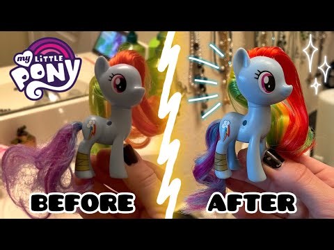 Cleaning/Restoring G4 My Little Ponies
